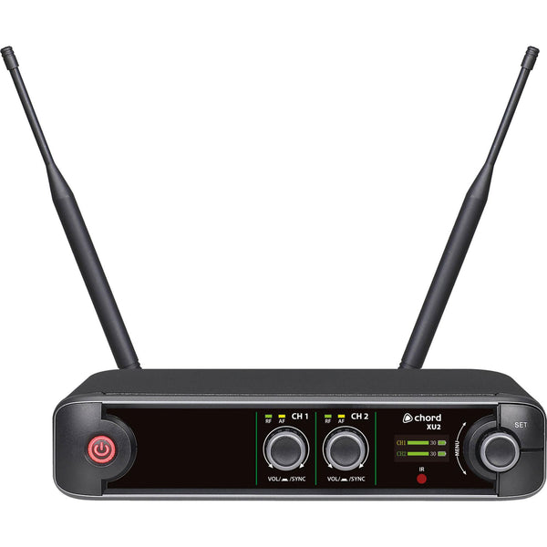 XU2 UHF Headset Microphone Systems 2 Channel