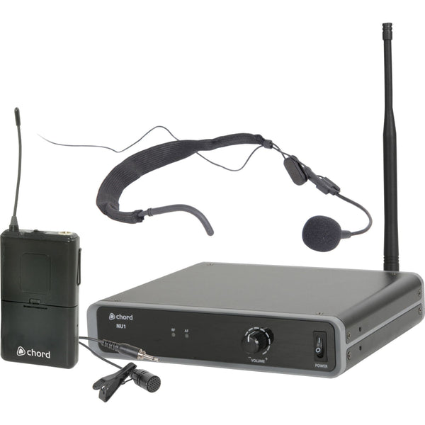 NU1 Neckband UHF Wireless Headset 864.1 MHz