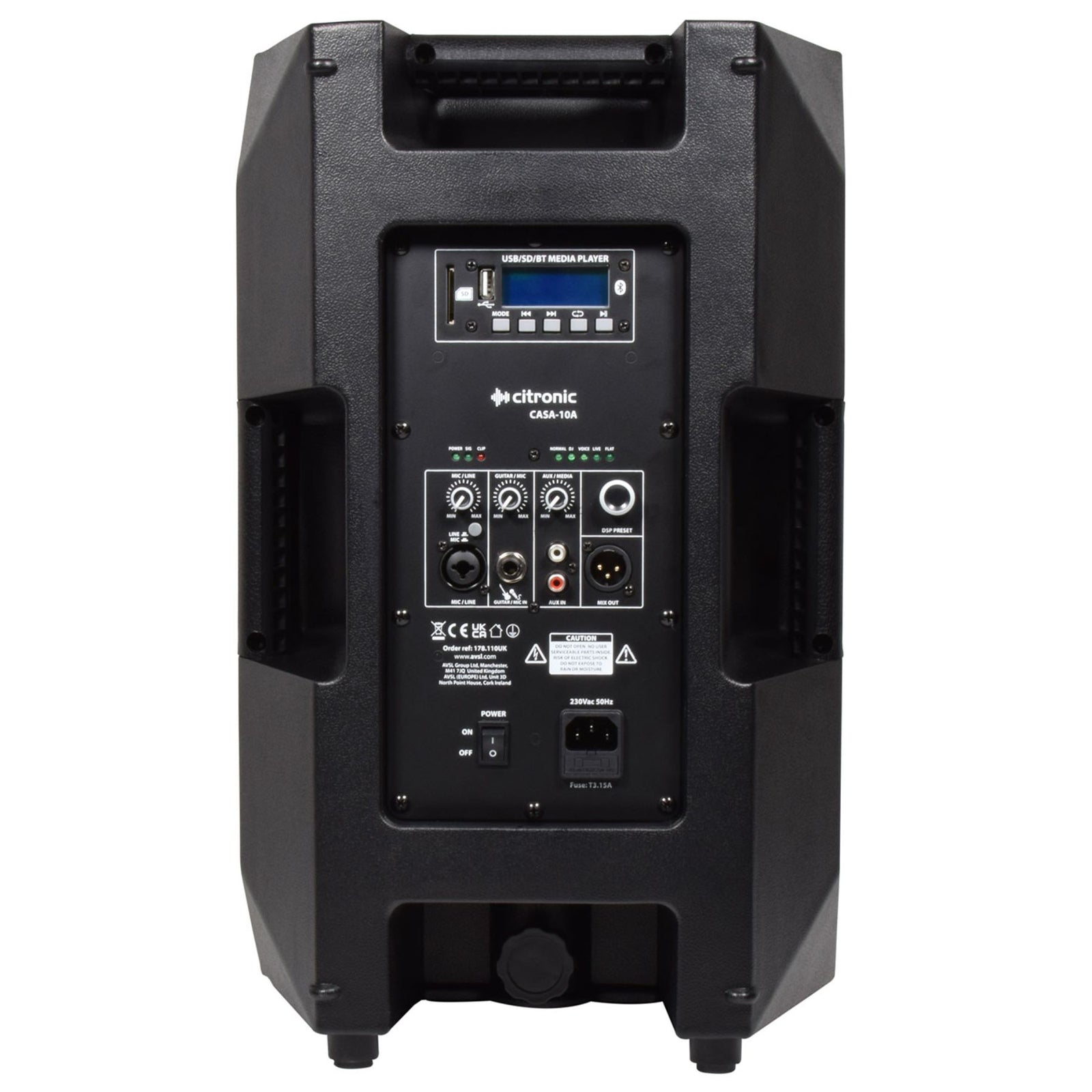 CASA 10' Active Speaker with Bluetooth (Priced Each)