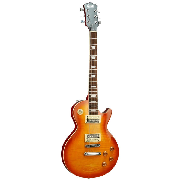 GE30FAB Les Paul Type Flame Amber Burst