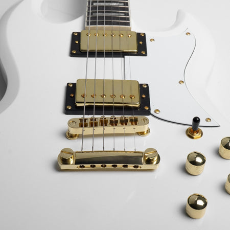 GE40-WHT SG Type Electric Guitar