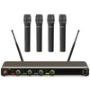 NU4 Quad UHF Wireless Microphone System