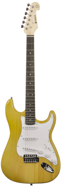 Strat Type Electric Guitar Amber