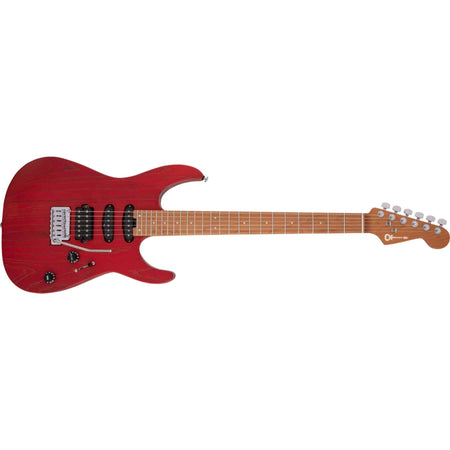 PRO MOD DK24 RED ASH HSS