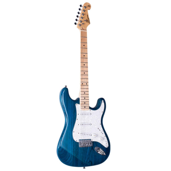 Strat Swamp Ash Thru Blue