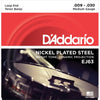 D'ADDARIO EJ63 Tenor Banjo Strings, Nickel Wound, Loop End 9-30