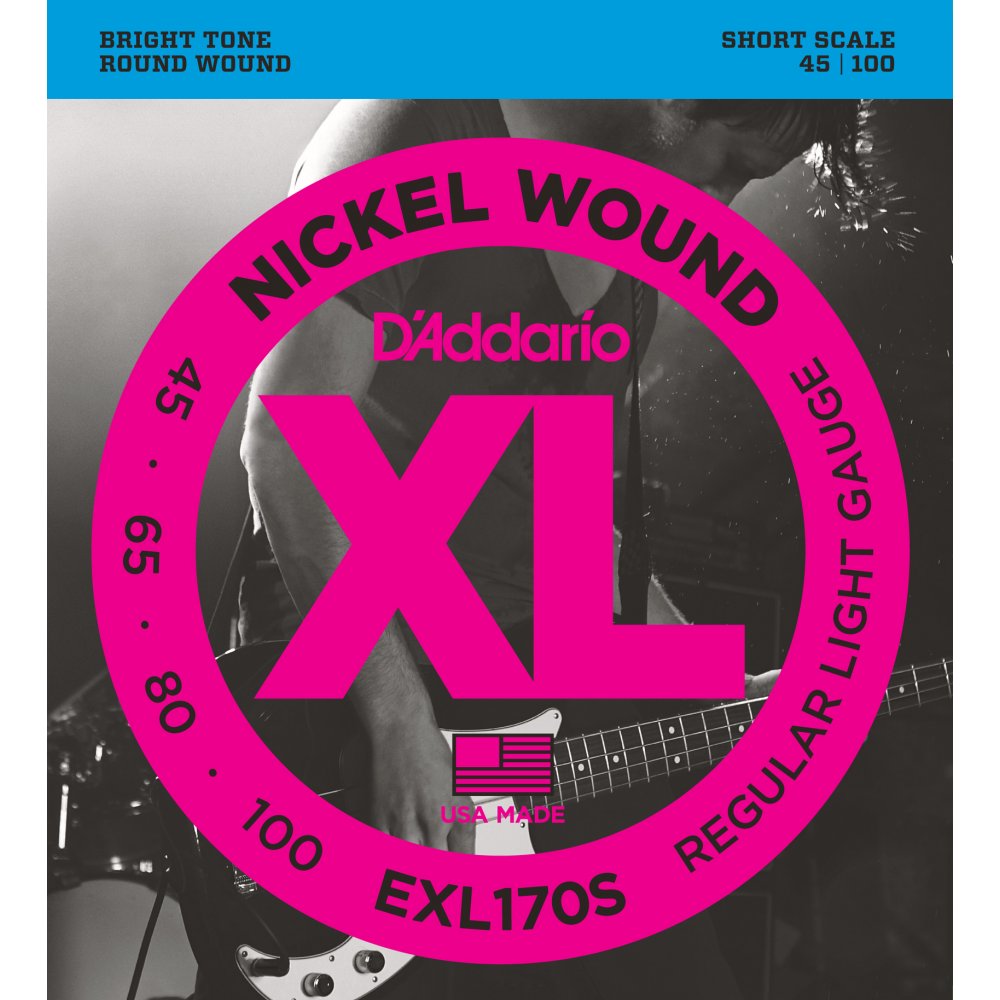 EXL170 5 Nickel Wound 45 130 5 String Bass Guitar Strings Long