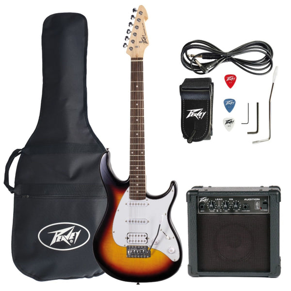 Raptor Plus JR Stage Guitar Pack Sunburst