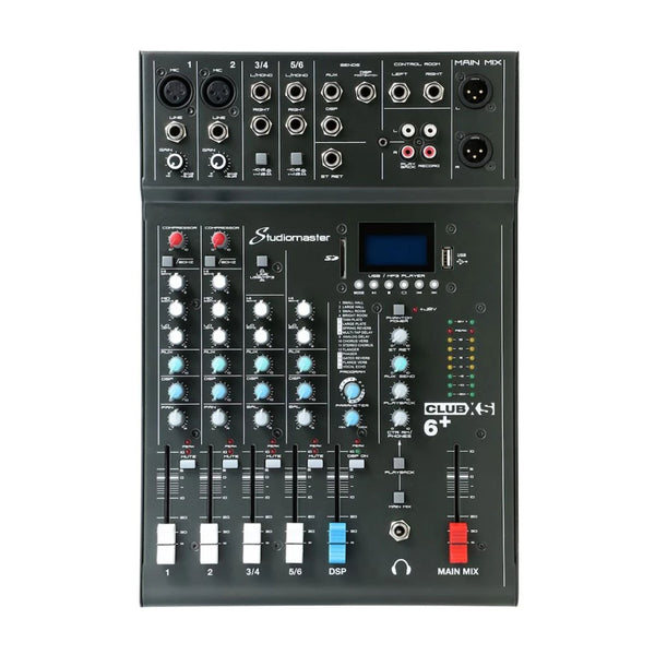 CLUB XS6+ Mixer Bluetooth /DSP FX