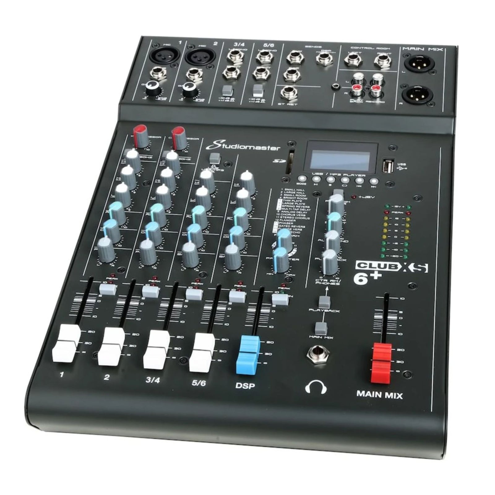 CLUB XS6+ Mixer Bluetooth /DSP FX