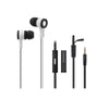 In Ear Headphones Black/White