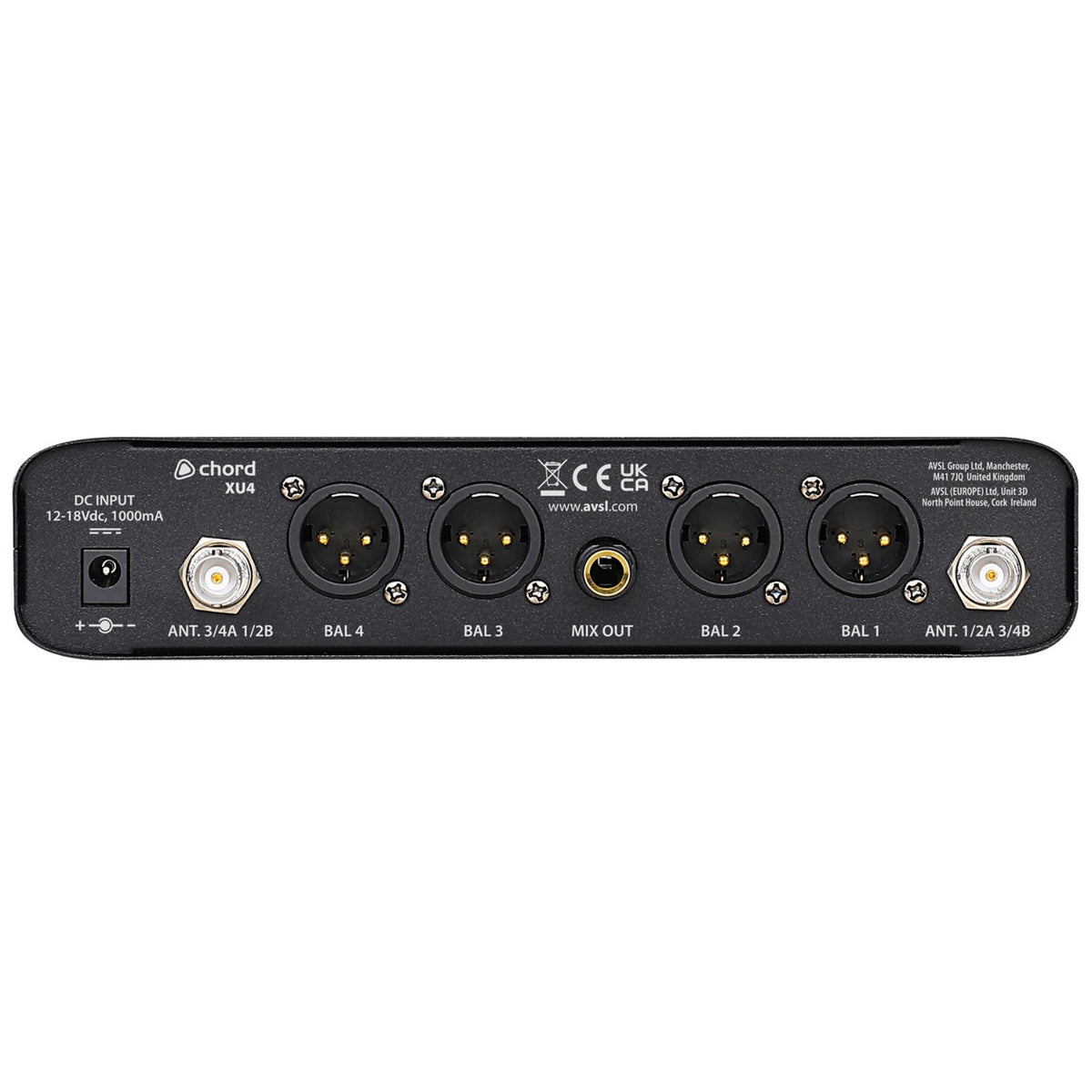 XU4 UHF Headset Microphone Systems 4 Channel – ness music