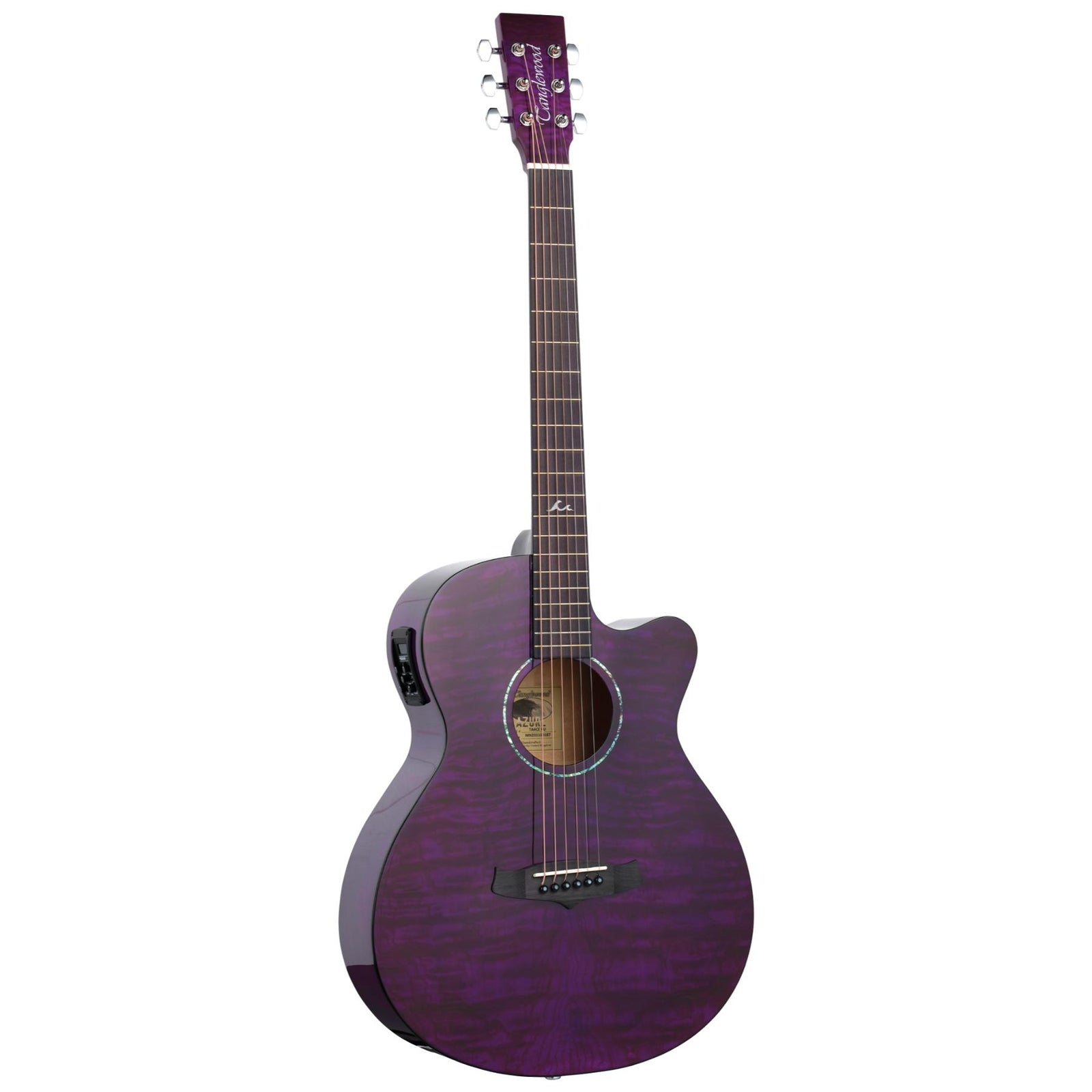 TA4 CE PU Electro Acoustic Foxglove Purple