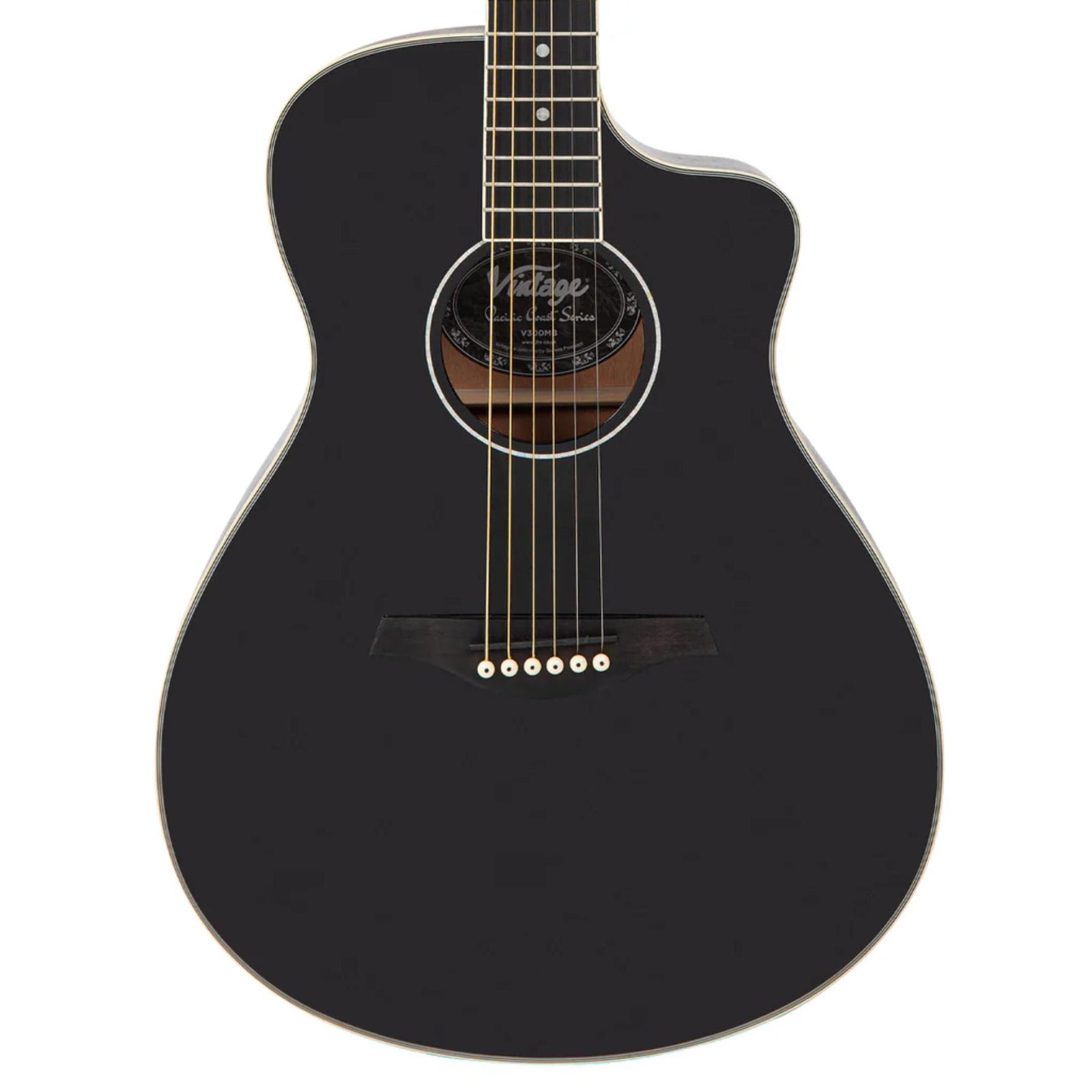 V300MB Acoustic Guitar Midnight Black