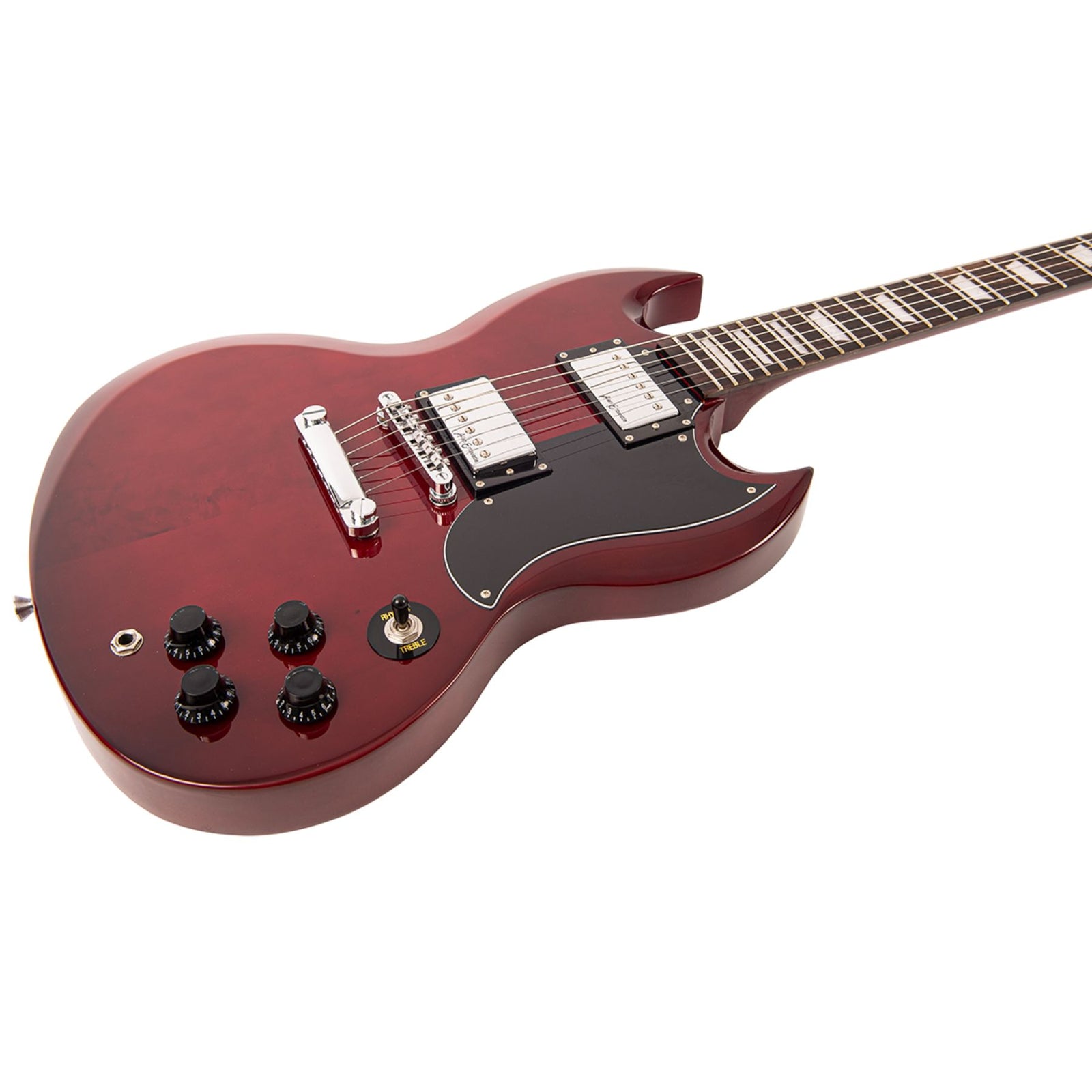 V69 Coaster Electric Guitar Cherry Red