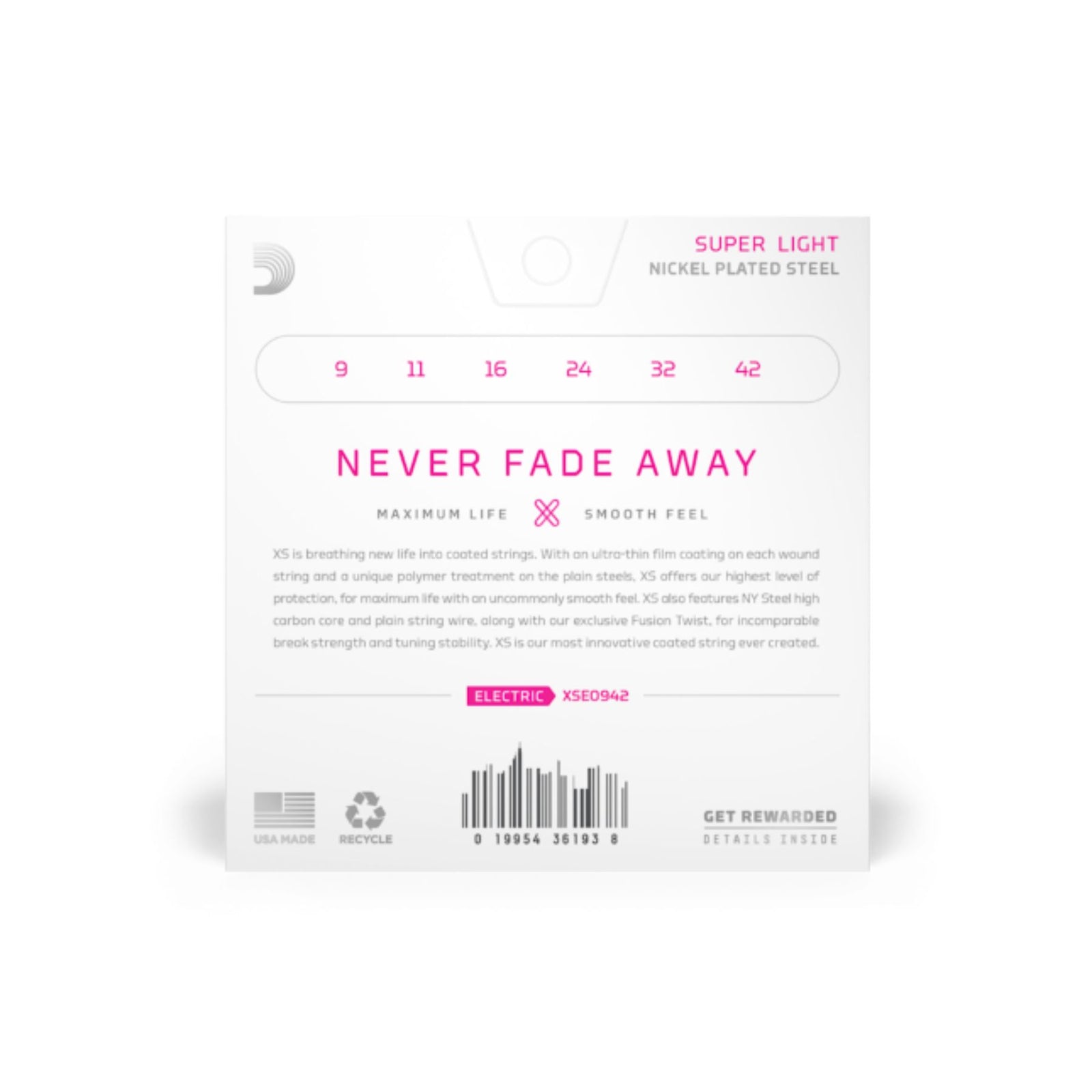 XSE0942 9-42 Electric Strings