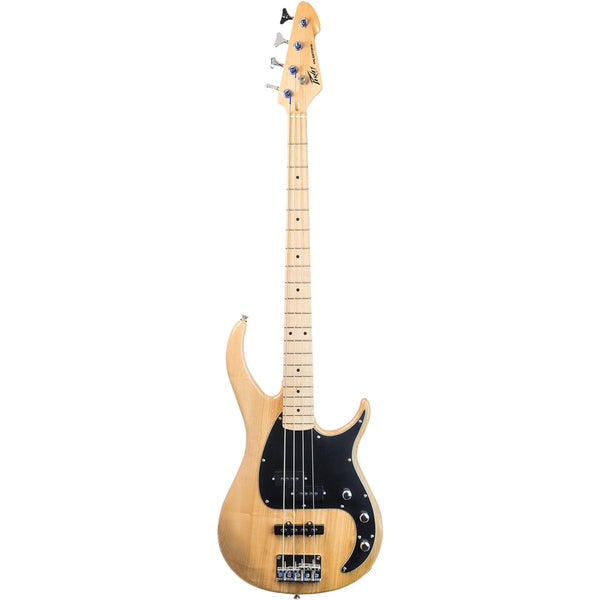 Milestone Bass Guitar - Natural