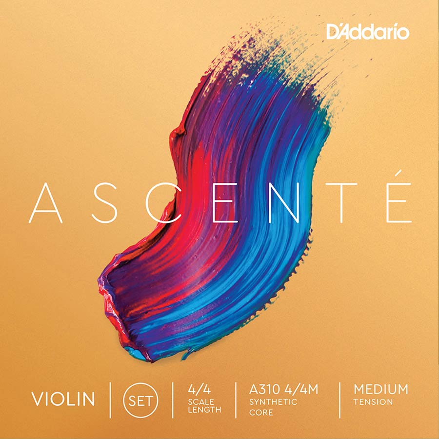 D'Addario Ascenté A310-44M 4/4 medium violin string set