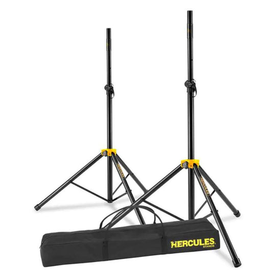 Hercules Stands SS200BB Speaker Stand Set with Carry Bag