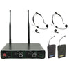 SU20 Dual UHF Wireless Headset belt pack 1