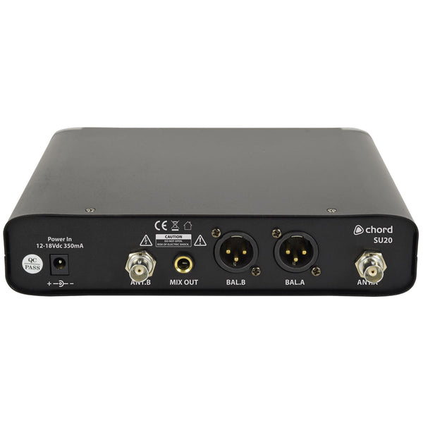 SU20 Dual UHF Wireless headset belt pack 2