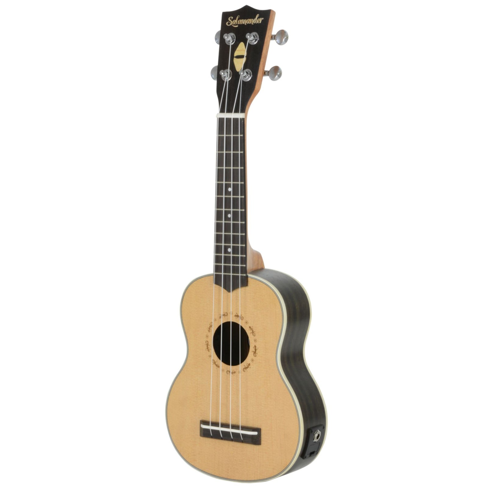 Soprano Electro Ukulele Solid Top