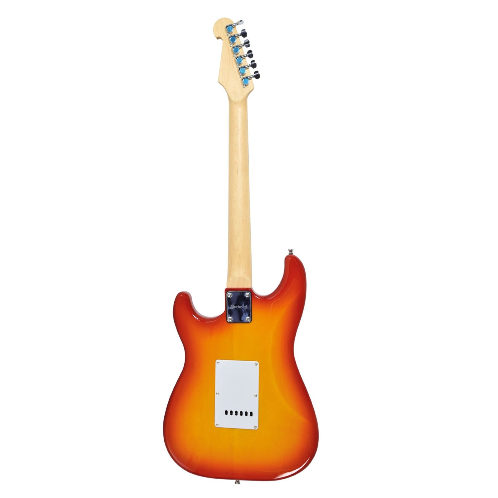 Strat Type Guitar Cherry Burst HSS