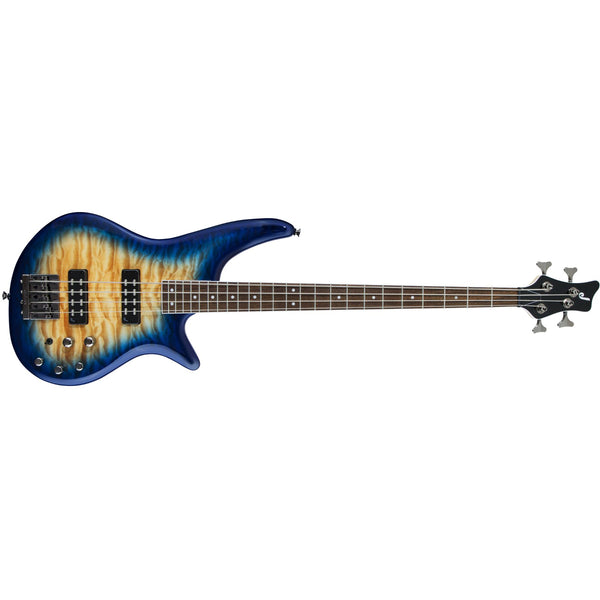 JS3Q Amber Blue Burst bass guitar