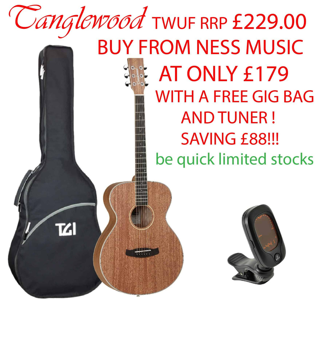 Tanglewood Package deal 2 Limited Stock - Made to Order