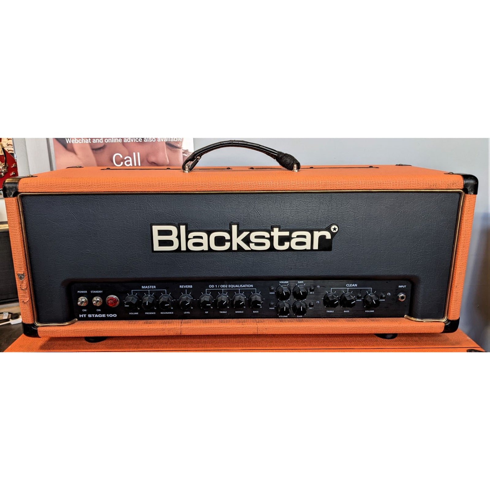 HT Stage 100 Head + Orange PCC212 Closed Back