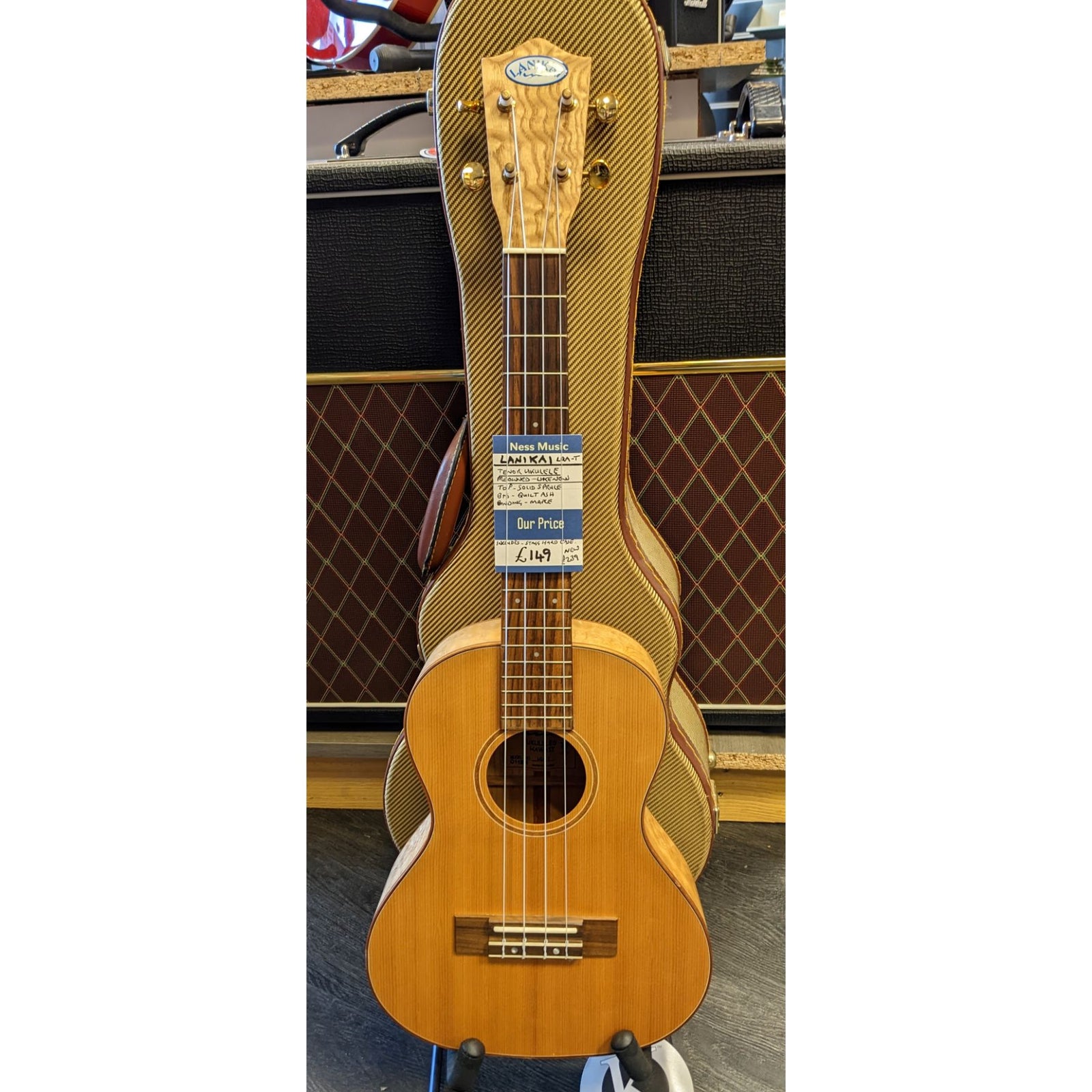 LQA-T Tenor Ukulele Pre Owned Mint [Rare]