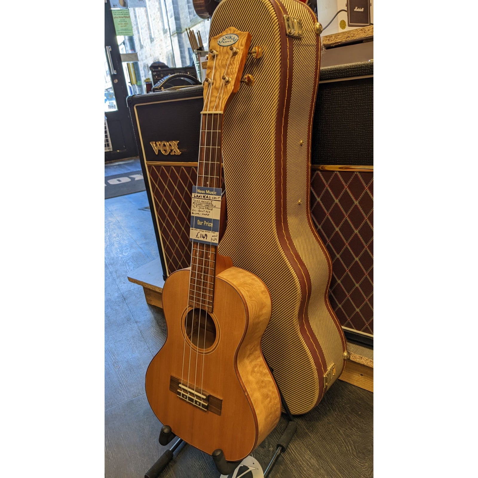 LQA-T Tenor Ukulele Pre Owned Mint [Rare]