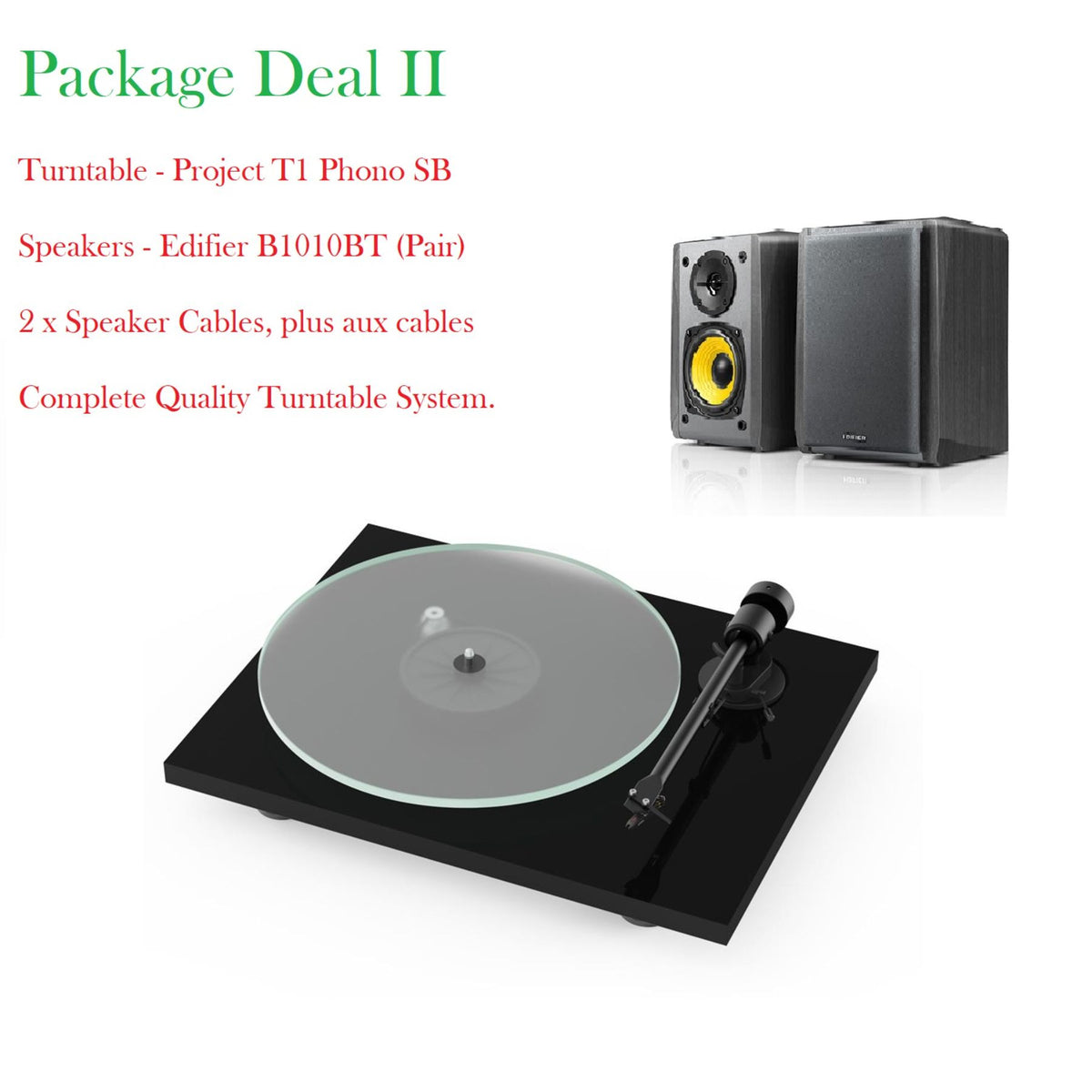 Turntable Complete System T1 Evo – ness music
