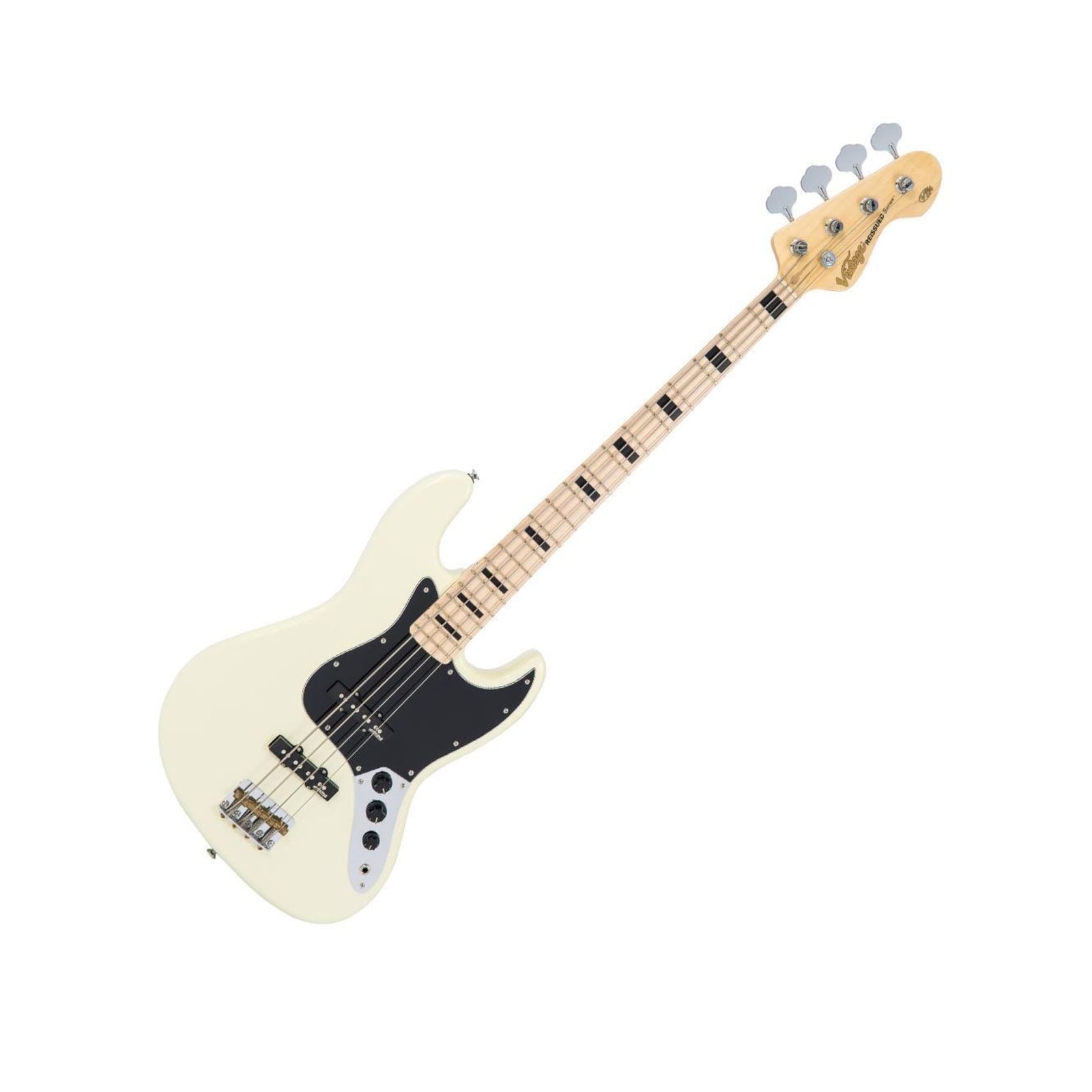 VJ74MVW Reissued Jazz Bass Vintage White