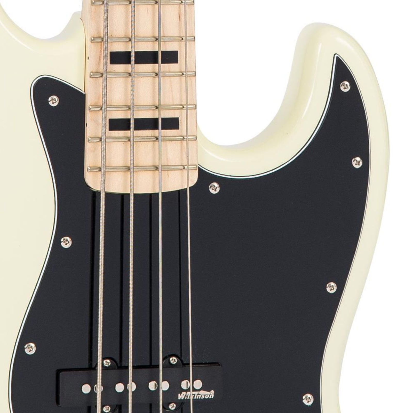 VJ74MVW Reissued Jazz Bass Vintage White