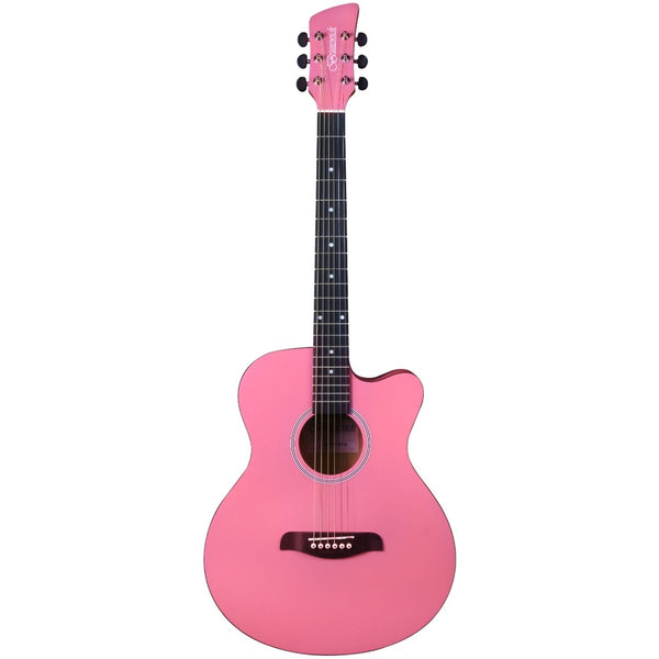 BF100BPK Acoustic Guitar Baby Pink