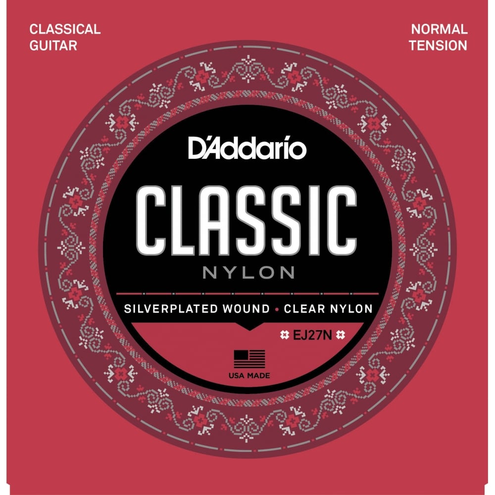 EJ27N Student Classical Normal Tension Full Size Guitar Strings