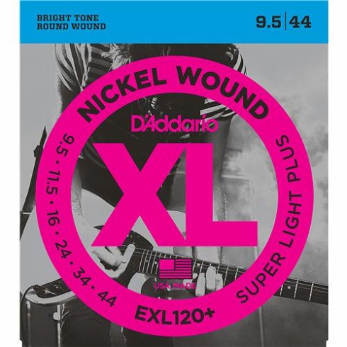 EXL120+ Nickel Guitar Strings 9.5-44 Super Light Plus
