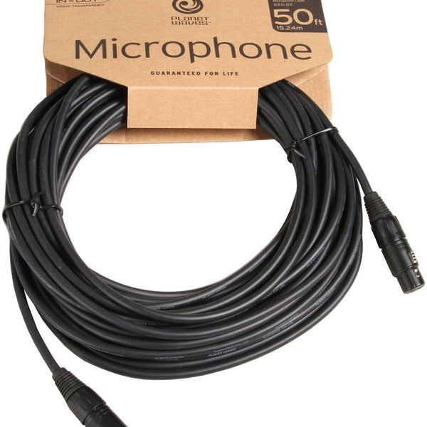 Planet Waves Classic Series Microphone Cable - 50ft