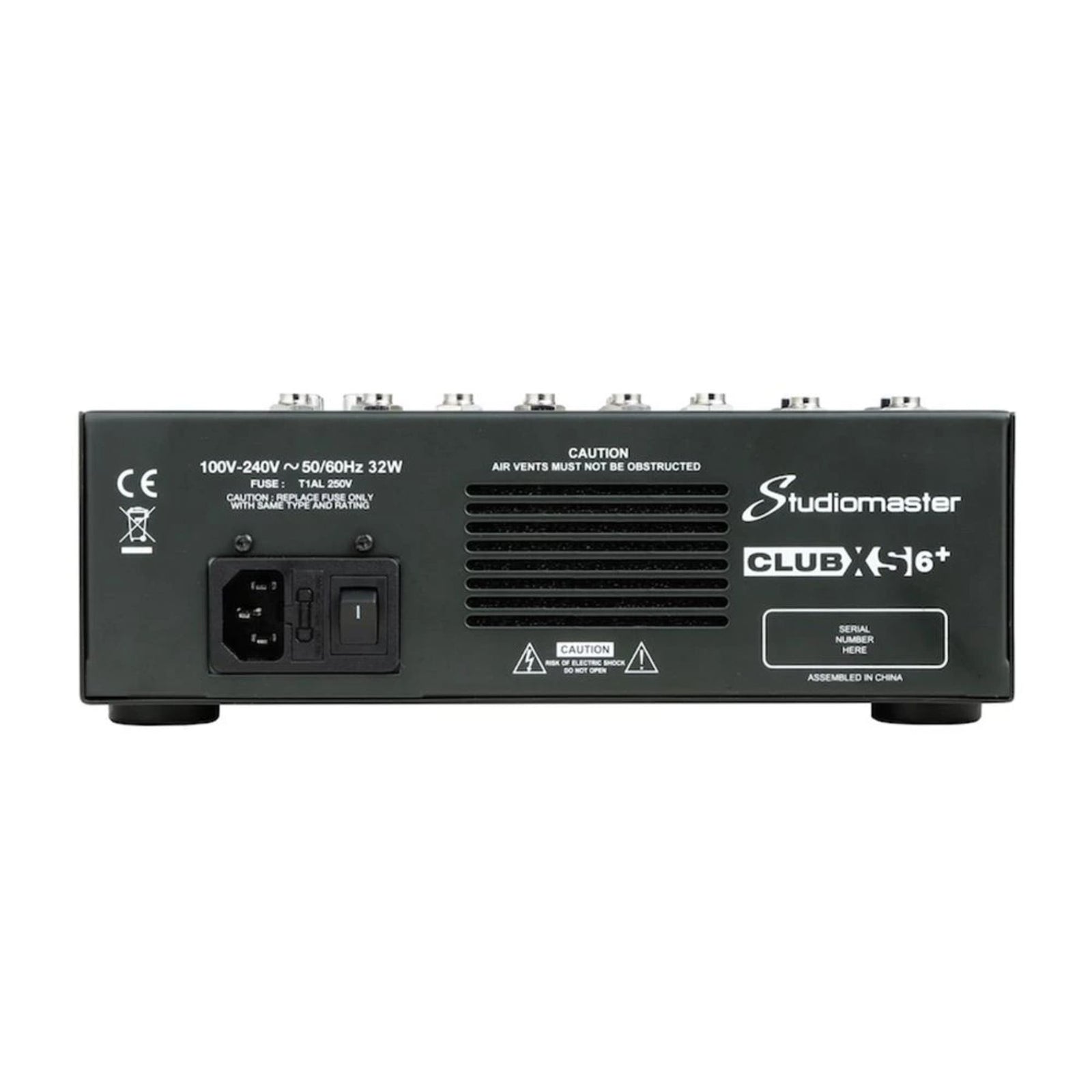 CLUB XS6+ Mixer Bluetooth /DSP FX