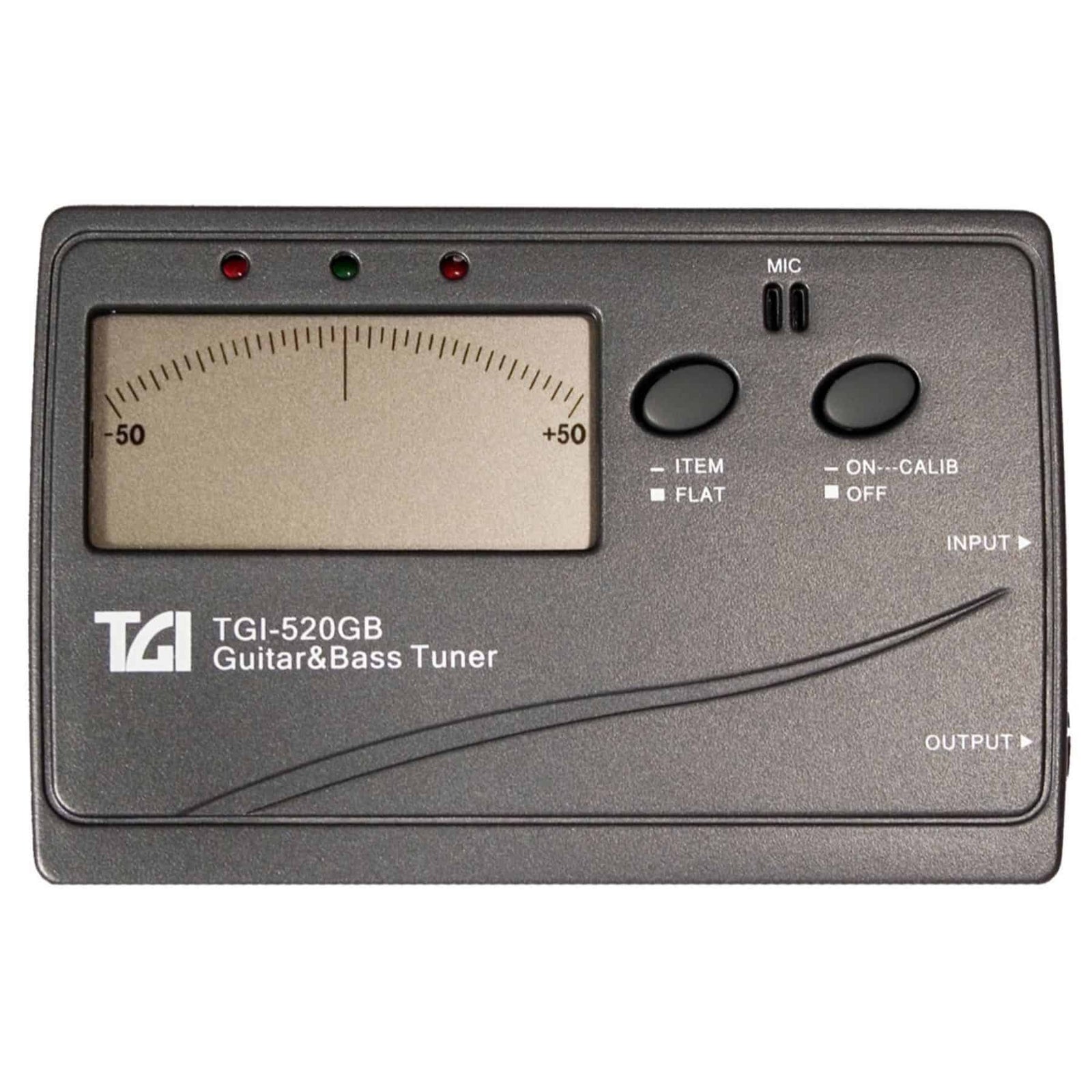 BASS & GUITAR TUNER TGI520GB
