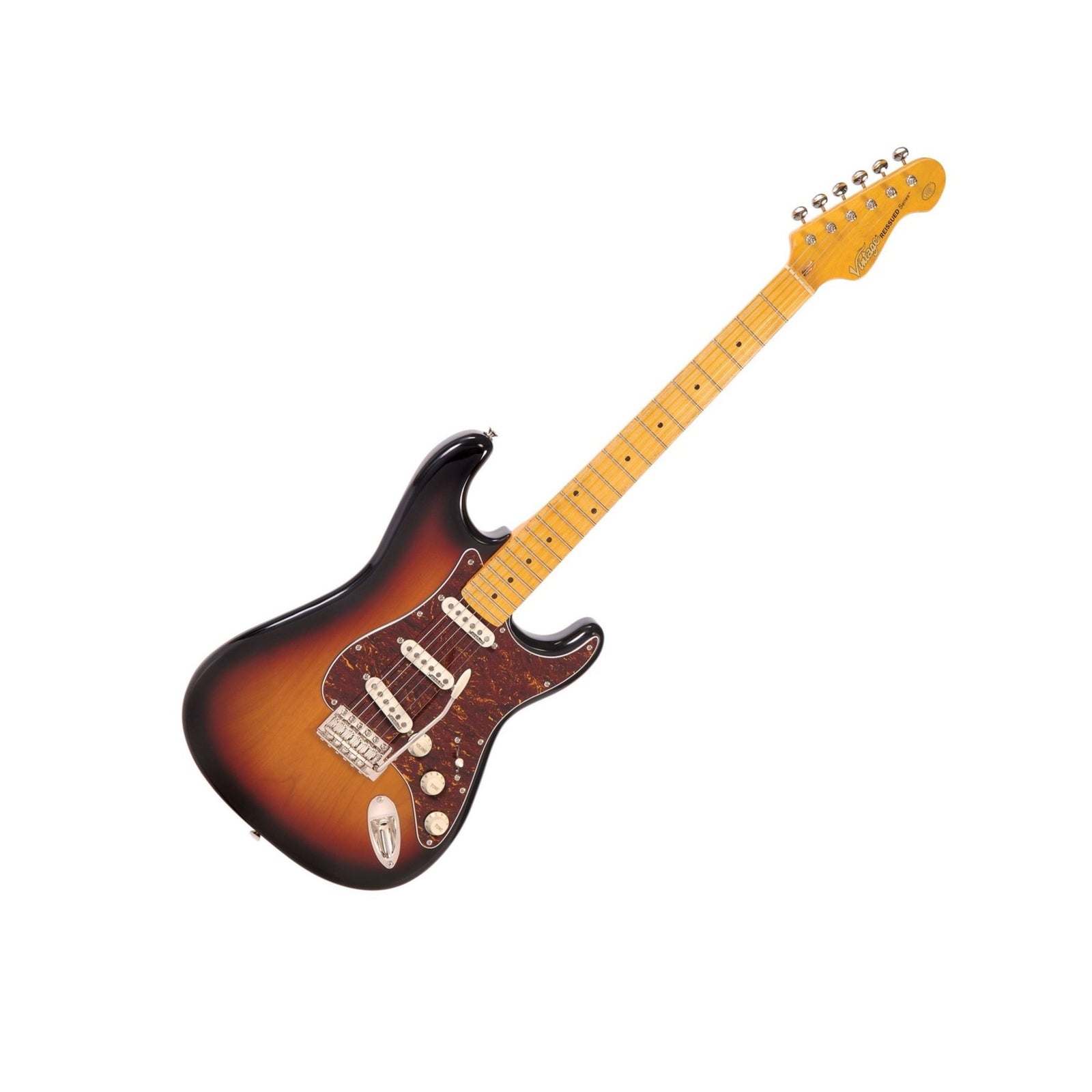 V6MSSB Strat Style Guitar Sunburst